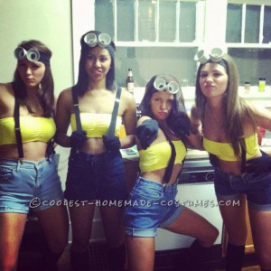 Easy and Cheap Homemade Girl Group Costumes: Despicable Me - 1