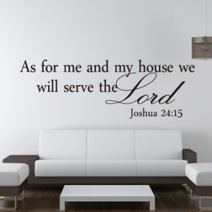 ZOOYOO Christian Style Quote Wall Stickers Removable Art Vinyl Wall ...