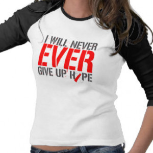 Squamous Cell Carcinoma I Will Never Ever Give Up T-shirt