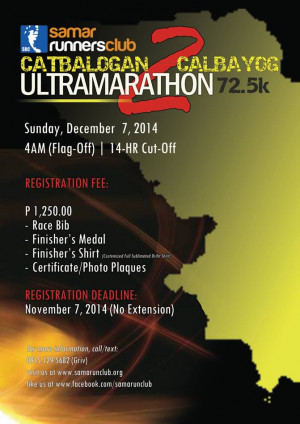 SRC C2C Ultramarathon – December 7, 2014