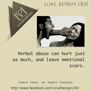 ... , and leave emotional scars. http://www.LoveDesignLife.Wordpress.com