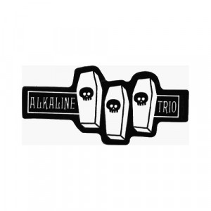 Alkaline Trio - Logo with 3 Coffins - Sticker / Decal