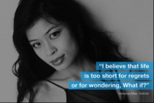 September quote to think about. By: Vanessa-Mae