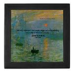 Claude Monet: Impression Sunrise Art Painting & Depressed with ...