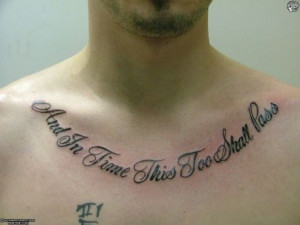 Tattoo Ideas: Quotes on Strength, Adversity, Courage