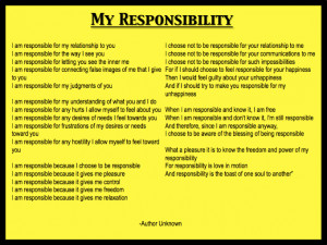 Personal Responsibility quote #2