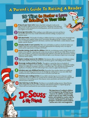 Raise a Reader-Dr-Seuss-Parent-Poster