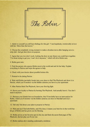 ... -Hope she says yes. The Robin. HIMYM. This episode almost made me cry