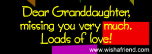 Missing My Granddaughter Very Much picture
