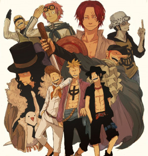 one piece ace shanks marco trafalgar law rob lucci marco the phoenix ...