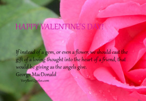 Friendship quotes for Happy Valentine's Day, Happy Valentine's Day