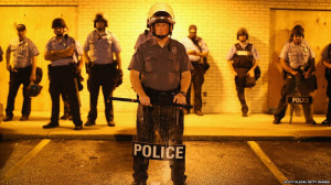 On Saturday, an overnight curfew was imposed in Ferguson in an attempt ...