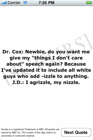 Download Scrubs Funniest Quotes iPhone iPad iOS