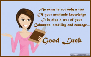 Good Luck Messages for Exams: Best Wishes for Tests