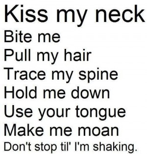Kiss My Neck