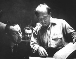 Rachmaninoff and Eugene Ormandy at rehearsal with the Philadelphia ...