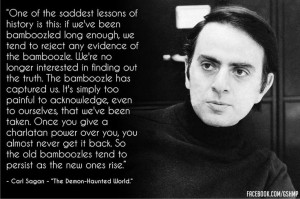 Carl Sagan #Quote #Bamboozle