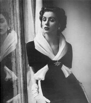 Model Suzy Parker wearing Givenchy, 1952: Suzy Parker, Henry Clark ...