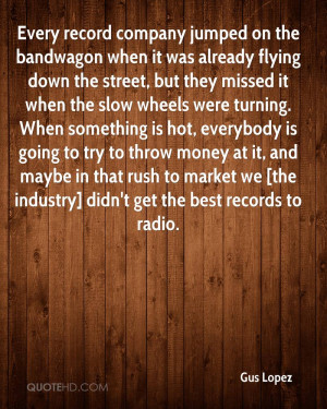 Funny Band Wagon Quotes