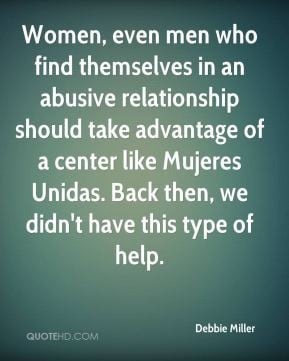 Women, even men who find themselves in an abusive relationship should ...