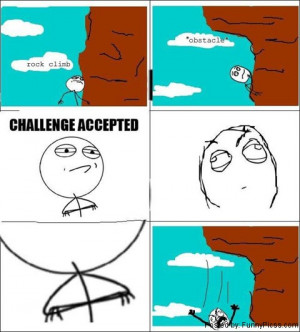 Funny Rock Climbing Cartoon Rock climbing rage