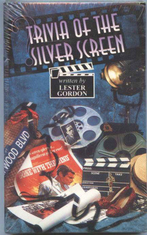 Famous Movie Quotes Trivia Silver Screen Lane Gordon 2 Books