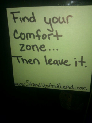 comfort zone, inspiration, motivation, quotes