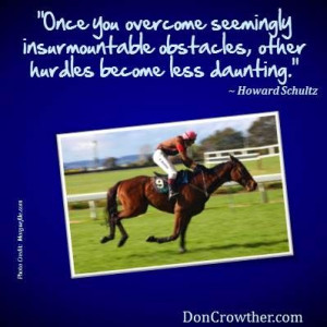 Once you overcome seemingly insurmountable obstacles, other hurdles ...