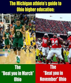 The Michigan athlete’s guide to Ohio higher education, in case you ...