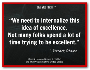 Excellence Quotes