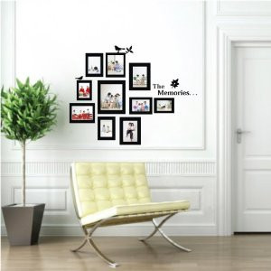 ... memories quotes wall stickers decals black photo picture frame collage