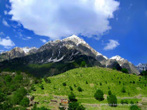 Beautiful mountains of swat valley