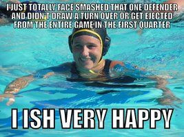Water polo how I pretty much feel