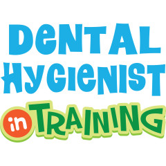 Dental hygienist in training