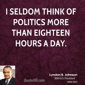 President Lyndon B Johnson Quotes