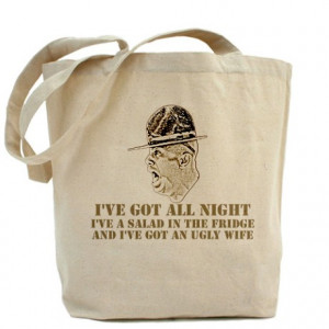 Army Gifts > Army Bags & Totes > Drill Sergeant sayings Tote Bag