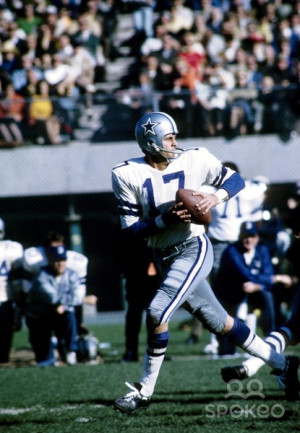 Dallas Cowboys Quarterback Don Meredith Action During The