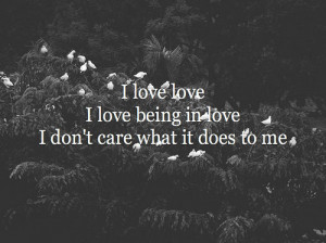 Being In Love Quotes Graphics