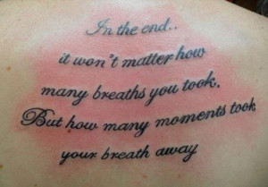Tattoo Quote Ideas Tattoo Quotes For Girls For Men For Guys Tumblr For ...