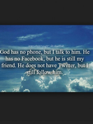 God is my savior we are his followers 