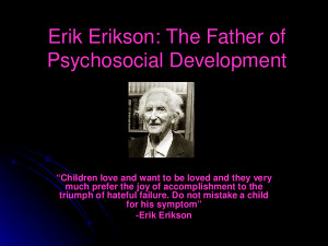 Erik Erikson Family