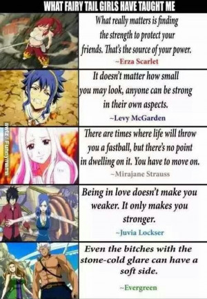 ... quotes, fairy tail girls, mirajane strauss, fairy tail quote, levy mc5