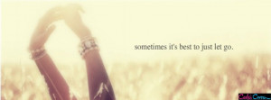 Just Let Go Facebook Cover