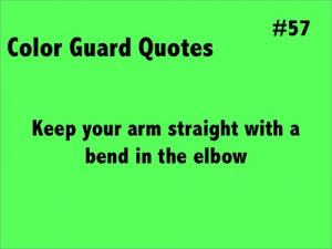 Color Guard Quotes
