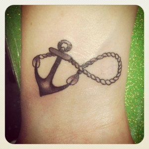 ... Infinity Signs, First Tattoo, Infinity Tattoo, Infinity Anchors Tattoo