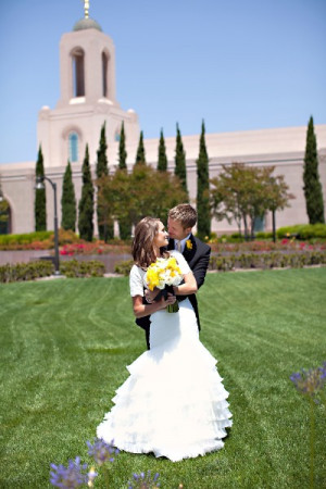 Callie ♥ Brandon, LDS wedding, weddinglds.com, LDS Temple Sealings