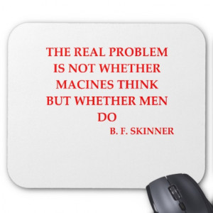 skinner quote mouse pads