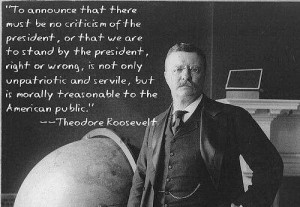 Theodore Roosevelt quote. Image courtesy of fb page called American ...