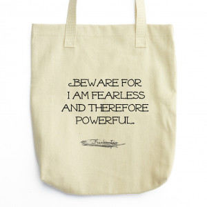 Frankenstein Tote - Book Bag - Mary Shelley Quote