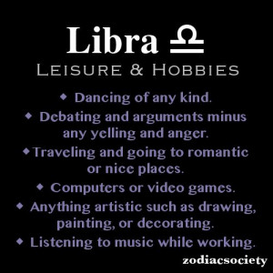 Libra and these match!!! Except I don't play video games